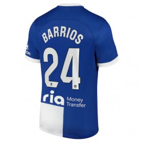 Atletico Madrid Pablo Barrios #24 Borta Kläder 2023-24 Kortärmad